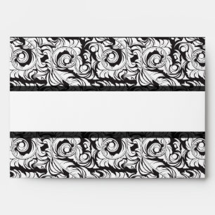 Enveloppe Mariage damassé
