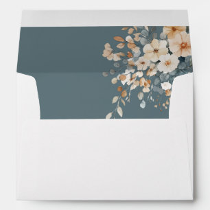 Enveloppe Mariage d'aquarelle florale moelleuse