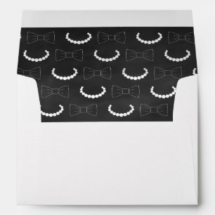 Enveloppe Mariage de Bowties et Pearls