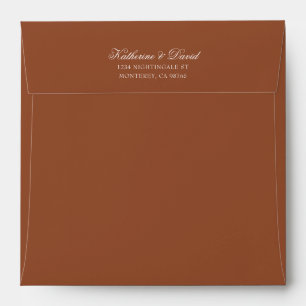 Enveloppe Mariage de colibri