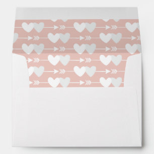 Enveloppe Mariage de deux coeurs