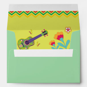 Enveloppe Mariage de la guitare mexicaine Cancun F