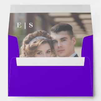 Enveloppe Mariage de monogramme rustique