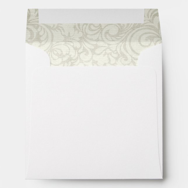 Enveloppe Mariage de Noël (Dos (Bas))