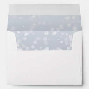Enveloppe Mariage de Noël en argent