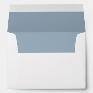 Enveloppe Mariage de script élégant bleu clair
