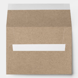 Enveloppe Mariage de style Kraft