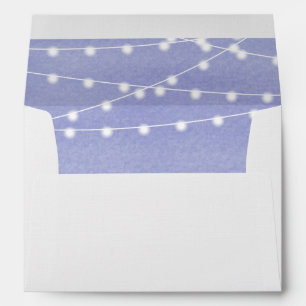 Enveloppe Mariage de voyants de chaîne aquarelle