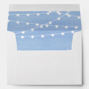 Enveloppe Mariage de voyants de chaîne aquarelle