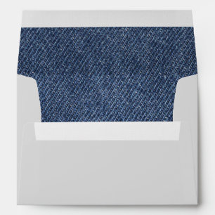 Enveloppe Mariage Denim