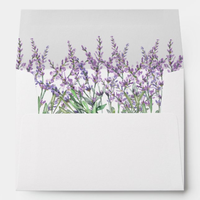 Enveloppe Mariage des prêteurs d'aquarelles (Dos (Bas))