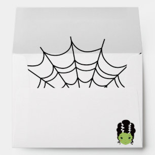 Enveloppe Mariage d'Halloween avec Mariée de Frank