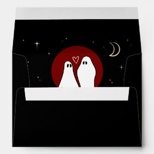 Enveloppe Mariage d'Halloween de l'Union Rouge des Âmes