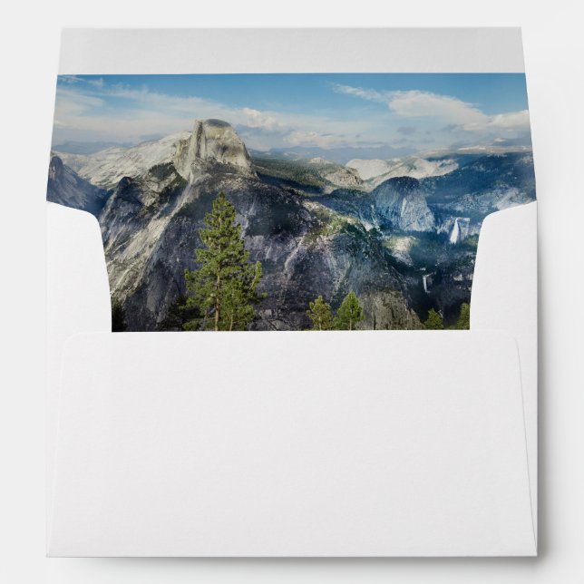 Enveloppe Mariage du parc national Yosemite (Dos (Bas))