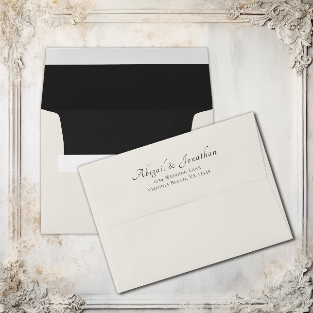 Enveloppe Mariage élégant (Elegant Wedding Envelope)