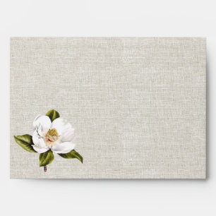 Enveloppe Mariage fait sur commande de magnolia du sud de