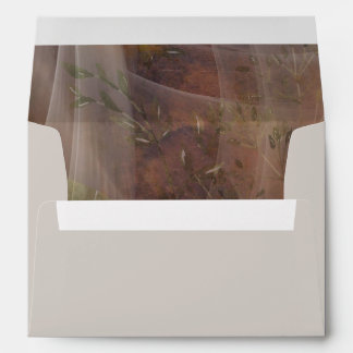 Enveloppe Mariage Floral Vellum Maussade