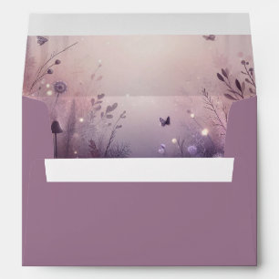 Enveloppe Mariage forestier Ethereal Fairy