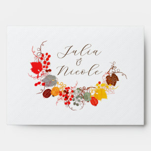Enveloppe Mariage Français Kissed Sweet Berry Raisins