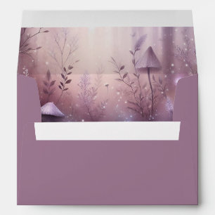 Enveloppe Mariage Lavande magique Fairy Lights