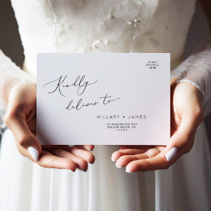 Enveloppe Mariage moderne