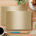 Mariage moderne Faux Gold Foil 5X7