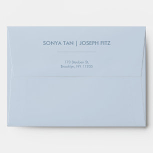Enveloppe Mariage moderne minimaliste élégante
