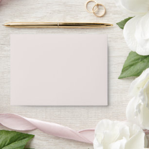 Enveloppe Mariage Pale Blush moderne RSVP