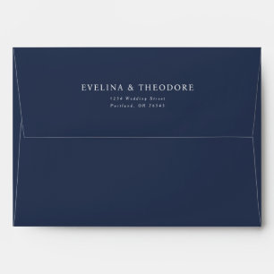 Enveloppe Mariage Parker préadressé