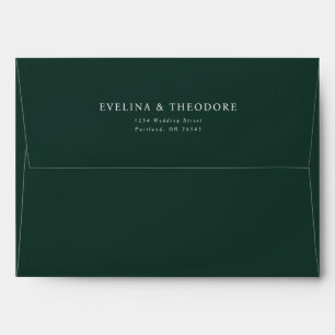Enveloppe Mariage Parker préadressé