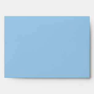Enveloppe Mariage Pastel Bleu Bébé Paillettes Argentées Mode