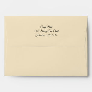 Enveloppe Mariage personnalisé hindou