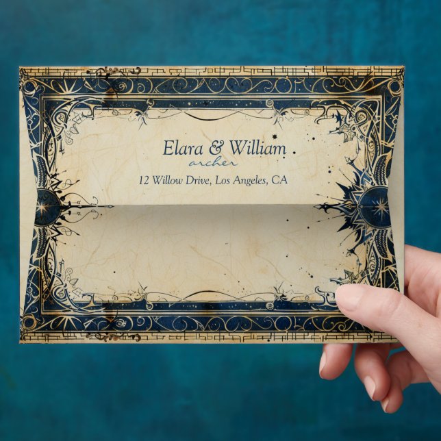 Enveloppe Mariage royal de la Numérique (Hand)