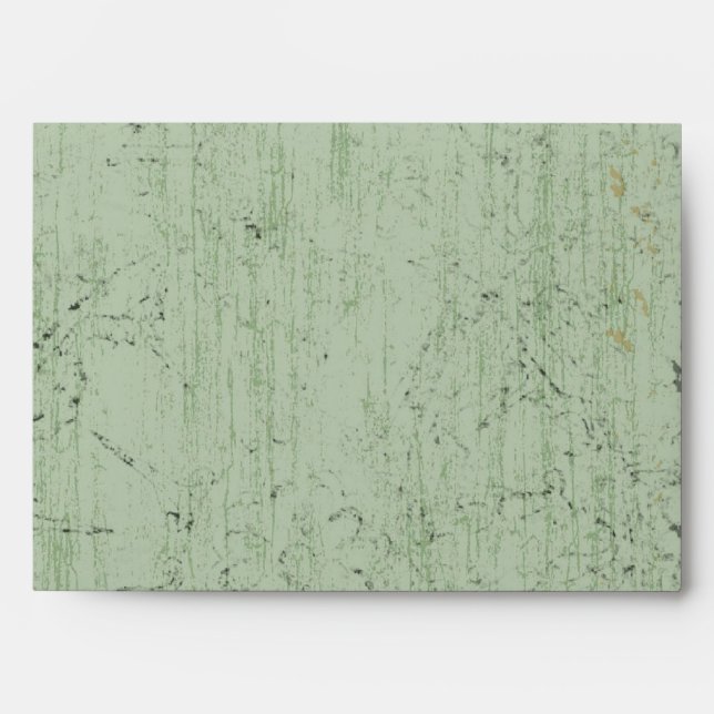 Enveloppe Mariage rustique (Devant)