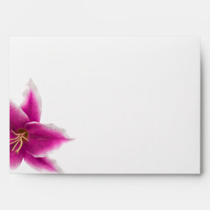 Enveloppe Mariage Stargazer Lily