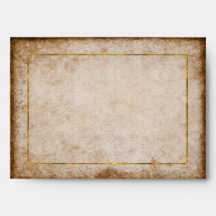 Enveloppe Mariage vintage de baies roses