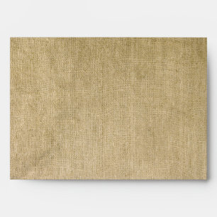 Enveloppe Mariage Western Burlap