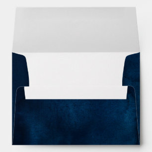 Enveloppe Marine Gold White Champagne Ivory Mariage géométri