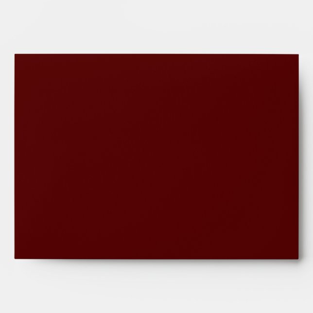 Enveloppe Maroon (Devant)