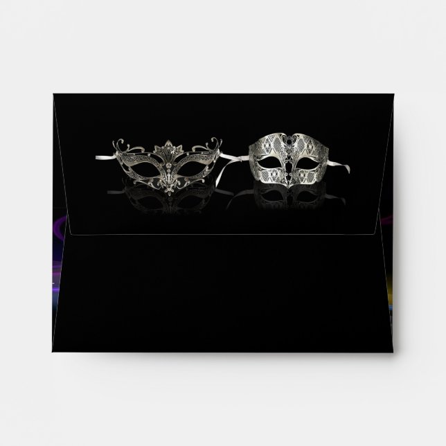 Enveloppe Mascarade (Dos (Haut rabat))