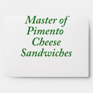 Enveloppe Master De Fromage Pimento Sandwiches Funny Golf