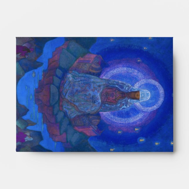Enveloppe Mère du monde, 1924 par Nicholas Roerich (Devant)