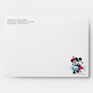 Enveloppe Mickey & Minnie   Couple gagnant