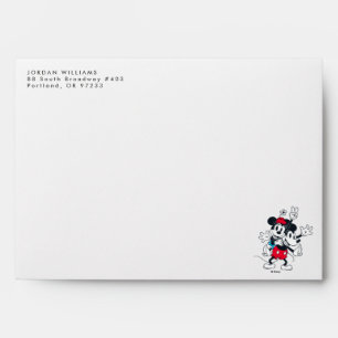 Enveloppe Mickey & Minnie   Deux d'un genre