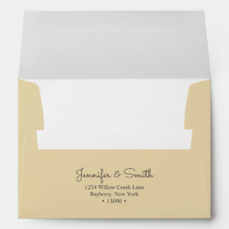 Enveloppe  Minimalist Shimmer Gold  A7 Envelope