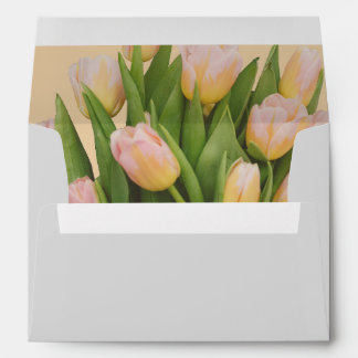 Enveloppe Minimalist Tulip Photo Grey