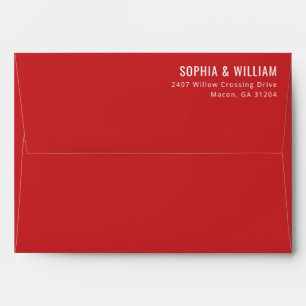 Enveloppe Minimaliste Typographique Noir Sophistiqué
