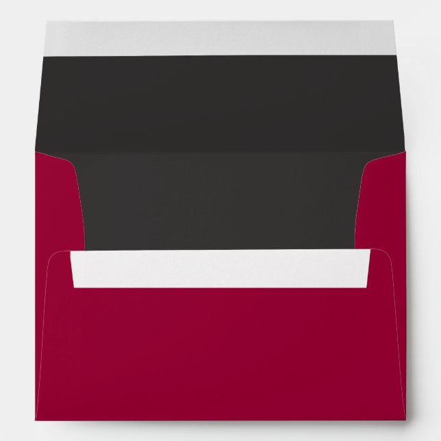 Enveloppe Mitzvah Bat Bar Bat BAT NOIR & BLANC (Dos (Bas))