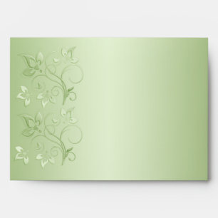 Enveloppe Mocha et Mint pour des tailles de 5 po x