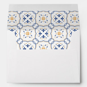 Enveloppe Modèle floral